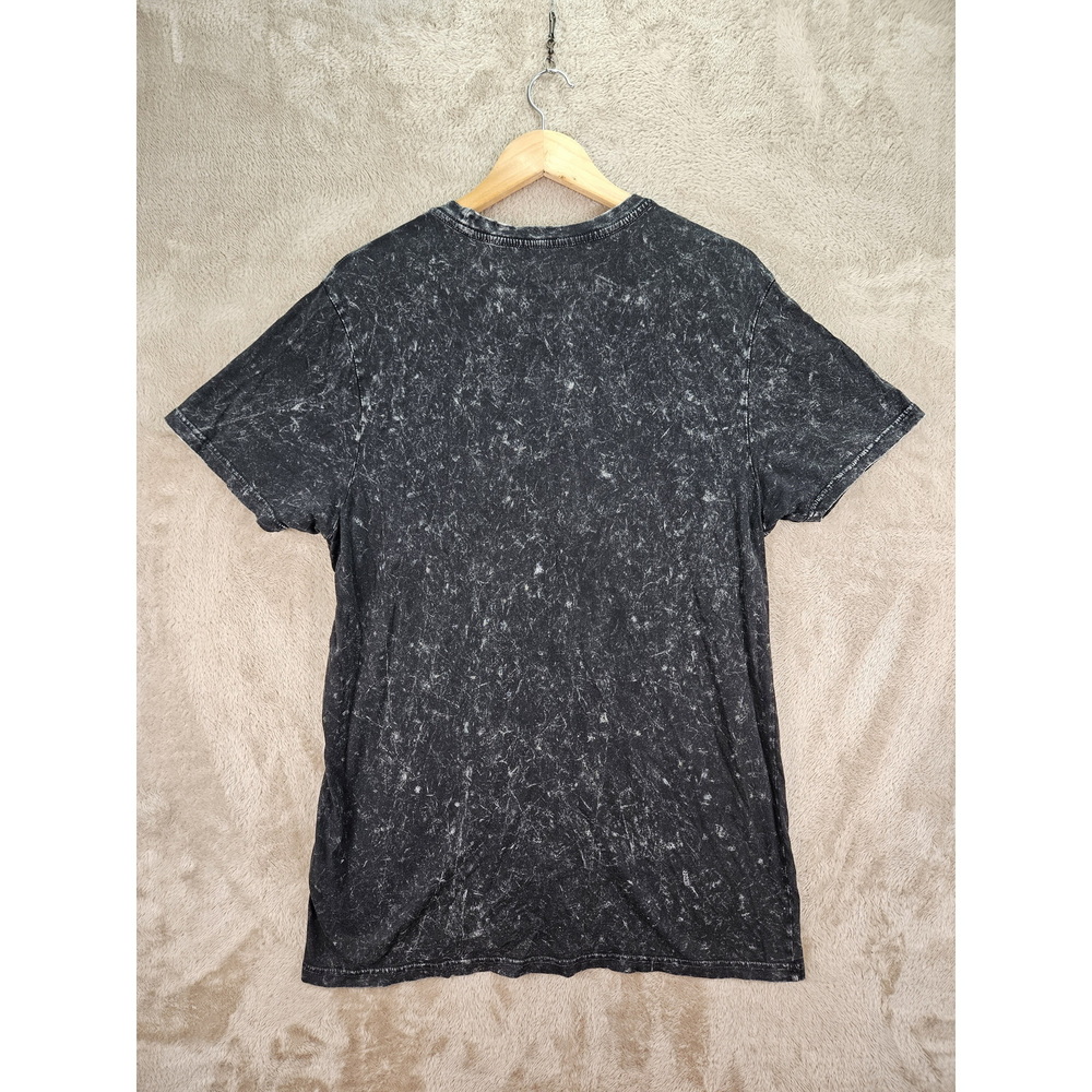 Guns N' Roses Appetite for Destruction T-shirt Black Acid-Wash Iconic Cross - Picture 9 of 10